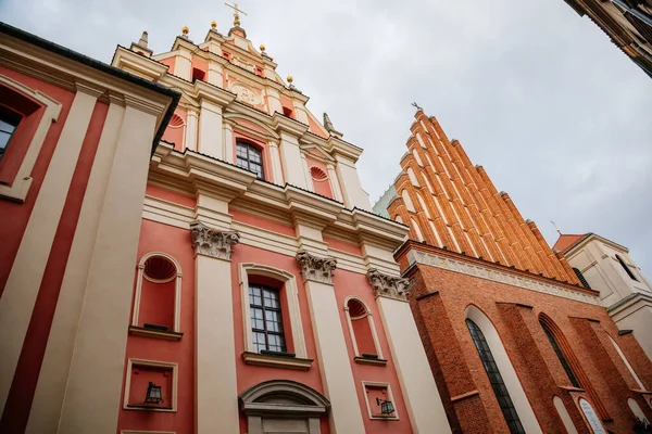 Warsaw Poland October 2021 John Archcathedral Roman Catholic Church Old — Stock Photo, Image