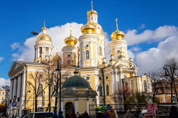 Saint Petersburg Rusya Ekim 2021 Vladimir Katedrali Orta Bölgedeki Meryem — Stok fotoğraf