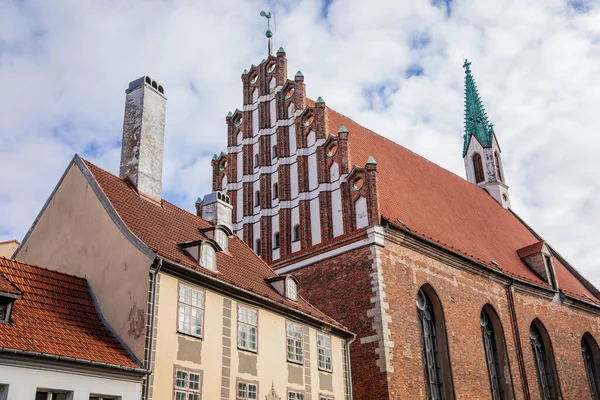 Riga Latvia October 2021 John Church Unesco Heritage Baltic States — Stock Photo, Image