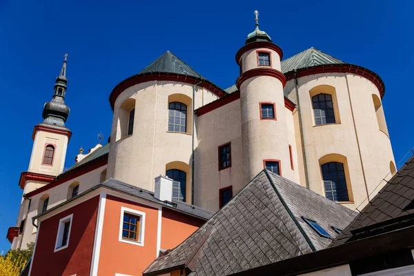 Litomysl Τσεχική Δημοκρατία Απριλίου 2022 Εκκλησία Της Εύρεσης Του Τιμίου — Φωτογραφία Αρχείου