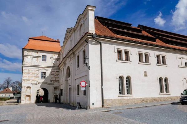 Litomysl República Tcheca Abril 2022 Castelo Renascentista Patrimônio Mundial Unesco — Fotografia de Stock