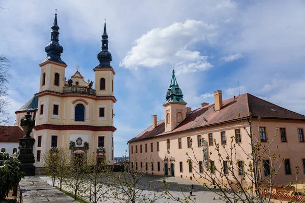 Litomysl Tsjechië April 2022 Kerk Van Vondst Van Het Heilig — Stockfoto