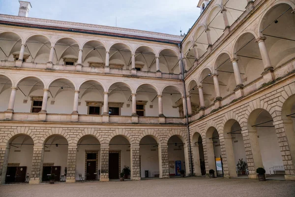 Litomysl República Checa Abril 2022 Castillo Aristocrático Renacentista Patrimonio Humanidad — Foto de Stock