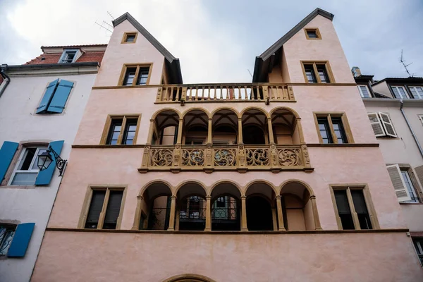 Colmar Alsace France July 2022 Town Capital Alsatian Wine Narrow — Foto Stock