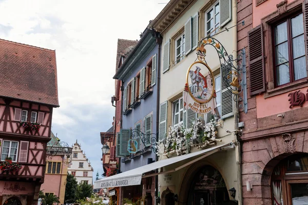 Colmar Alsace France July 2022 Town Capital Alsatian Wine Narrow — Photo