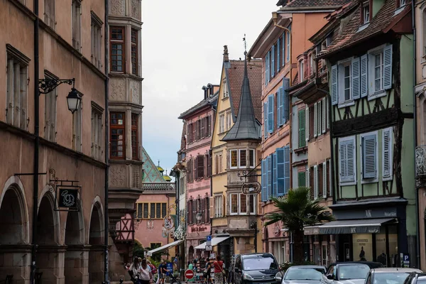 Colmar Alsace France July 2022 Town Capital Alsatian Wine Narrow — Photo