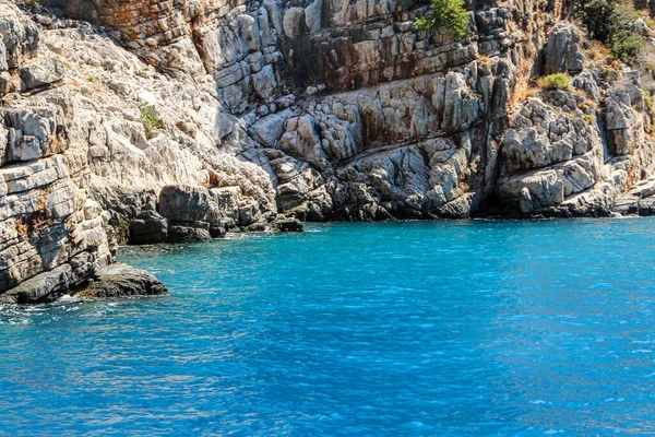 Fethiye Oludeniz 水族館湾 ブルーラグーン トルコのベストビーチ ヨットやボートツアー — ストック写真