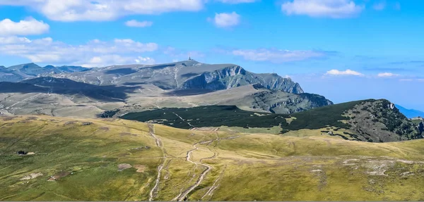 Widok Alpy Karpackie Rumunii — Zdjęcie stockowe