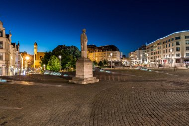 Mont des Arts bölgesi, Belçika 'nın tarihi binaları, Mayıs 2017