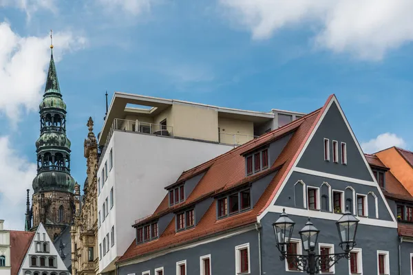 Stare Miasta Zwickau Niemcy Sierpień 2017 — Zdjęcie stockowe