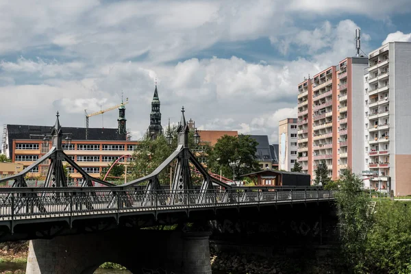 Puente Casco Antiguo Zwickau Alemania Agosto 2017 — Foto de Stock