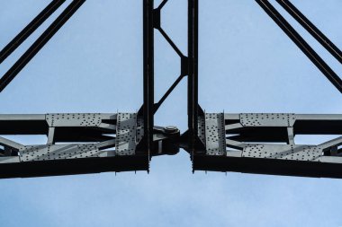 Buda köprüsünün çelik inşaatı