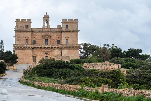 Selmun Malta 2022 Palazzo Selmun Dintorni Verdi — Foto Stock