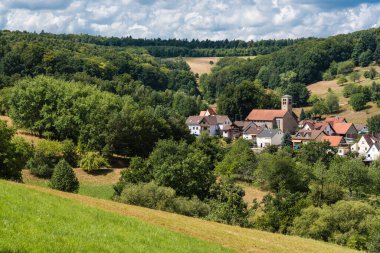 Reichenbach, Hesse, Almanya kırsal ve köy manzaralı
