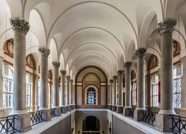Мюнхен Бавария Германия 2018 Лестница Вестибюль Национальной Библиотеки — стоковое фото