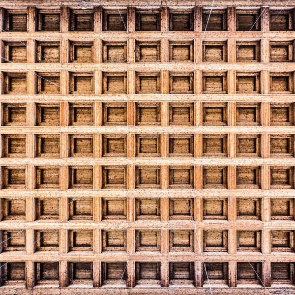 Trier Renânia Palatinado Alemanha 2019 Padrões Quadrados Abstratos Teto Basílica — Fotografia de Stock