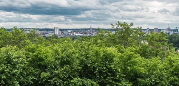 Kessel Leuven Flandern Belgien 2019 Panoramautsikt Över Landskapet Från Kesselberg — Stockfoto