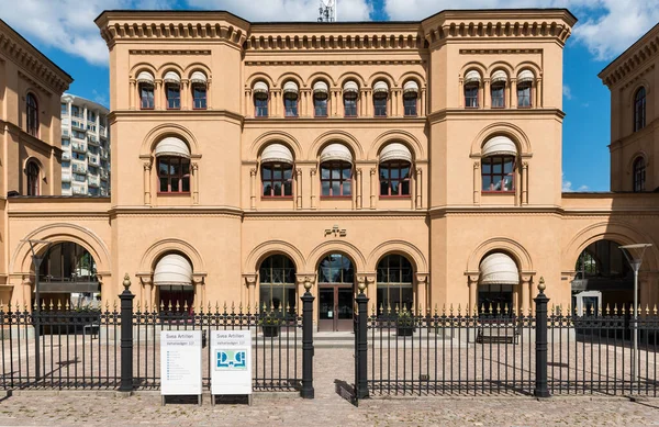 Stoccolma Svezia 2019 Facciata Neoclassica Dell Edificio Dell Artiglieria Svedese — Foto Stock