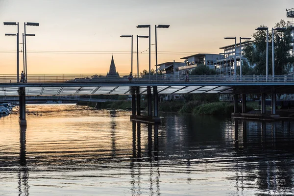 Stockholm Zweden 2019 Panoramisch Uitzicht Skyline Zee Van Stockholm Met — Stockfoto