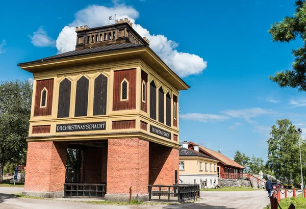 Sala Silvergruva Vastmanlands Lan Suecia 2019 Entrada Principal Del Pozo — Foto de Stock