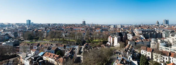 Région Bruxelles Capitale Belgique 2022 Vue Panoramique Sur Bruxelles Par — Photo