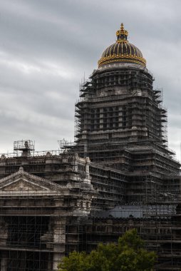 Brüksel Başkent Bölgesi, Belçika - 10: 16 2019 Adalet Divanı Hava Görüşü