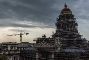 Brüksel Başkent Bölgesi, Belçika - 10: 16 2019 Adalet Divanı Hava Görüşü