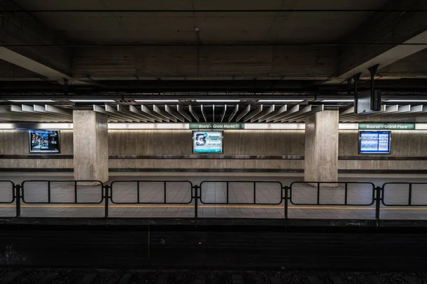 Brussels Old Town Brussels Hoofdstedelijk Gewest België 2019 Uitzicht Het — Stockfoto