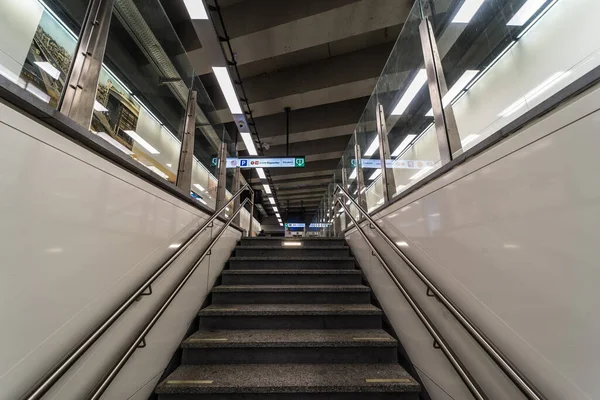 Koekelberg Brussels Capital Region Bélgica 2020 Renovado Diseño Las Escaleras — Foto de Stock