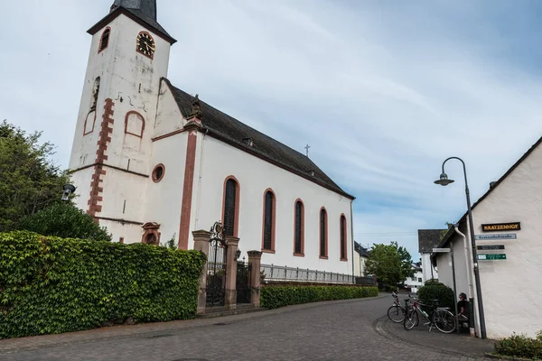 Longuich Rhineland Palatinate Germany 2020 Village Catholic Church — Stockfoto