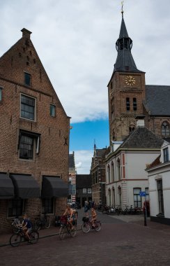 Hattem, Gelderland, The Netherlands, 07 14 2022 -  Architecture of the historical village center