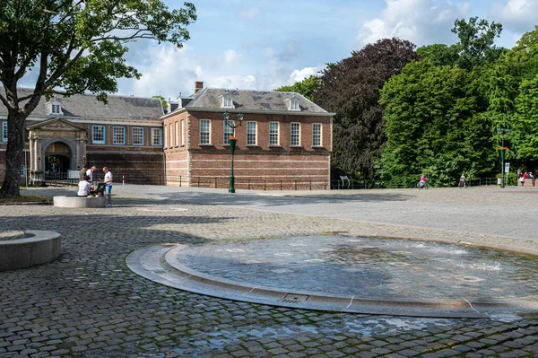 Breda North Brabant Netherlands 2022 Historical Architecture Castle Square — Fotografia de Stock