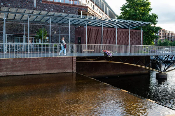 Zwolle Overijssel Netherlands 2022 Contemporary Construction Shopping Mall Old Town — 图库照片