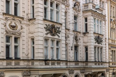 Prag - Çek Cumhuriyeti - 08 01 01 2020 Geleneksel Sanat Yeni Yüzü Eski Şehrin sokaklarında