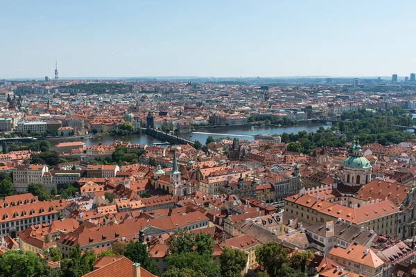 Praga República Checa 2020 Vista Panorámica Torre Ciudad — Foto de Stock