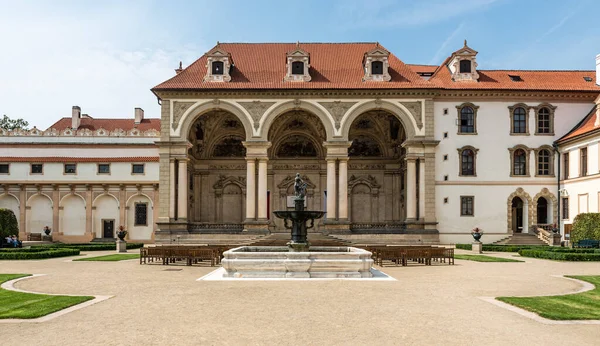 Praga República Checa 2020 Vistas Panorámicas Los Parques Jardines Monumentos —  Fotos de Stock