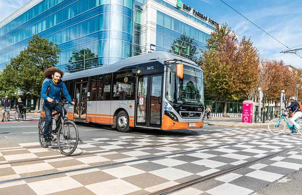 Etterbeek, Brüksel Başkent Bölgesi - Belçika - 09 20 2020 