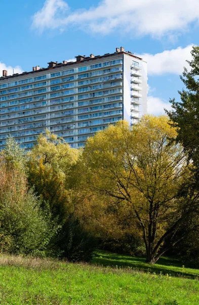 Molenbeek Región Capital Bruselas Bélgica 2022 Vista Sobre Parque Urbano — Foto de Stock