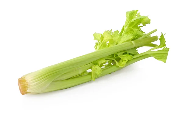 Čerstvý Celer Izolovaný Bílém Pozadí Plná Hloubka Pole — Stock fotografie