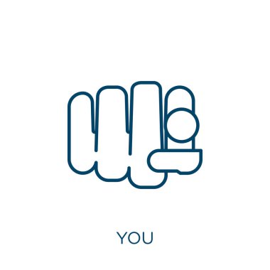 Seni ikon. İnce doğrusal olarak beyaz arkaplanda izole edilmiş bir simge çiziyorsunuz. İmzaladığınız çizgi vektörü, ağ ve mobil sembolü