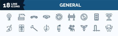 set of general web icons in outline style. thin line icons such as winning, head mirror, save water badge, history brush, brush history, mistletoe leaves, fretsaw, heart between hands vector.