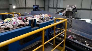 Atık işleme tesisi taşıyıcısı, teknolojik, üretim hattı