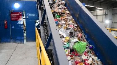 Atık işleme tesisi taşıyıcısı, teknolojik, üretim hattı