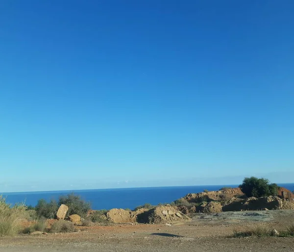 Hermoso Paisaje Marino Con Nubes — Foto de Stock