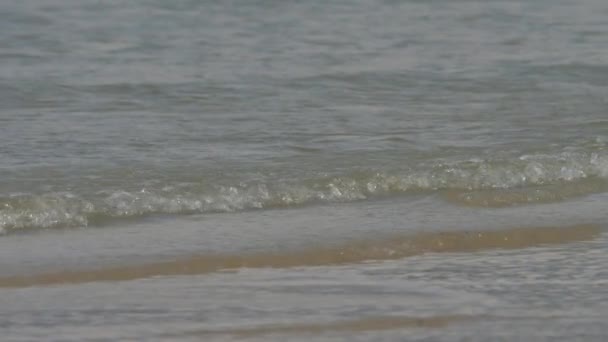 Волны на пляже Най Харн — стоковое видео