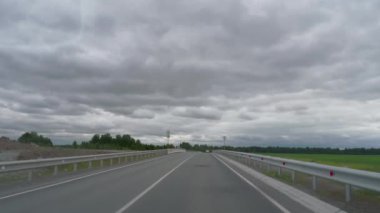 Ülke otoyolu aracı POV