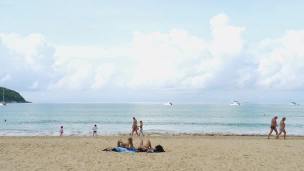 Nai Harn strand Phuket — Stock videók