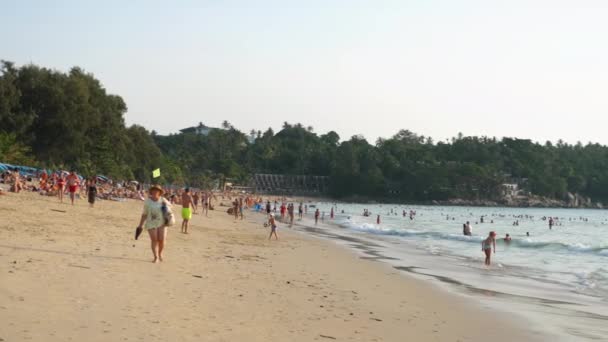 Phuket island beach — Stock Video