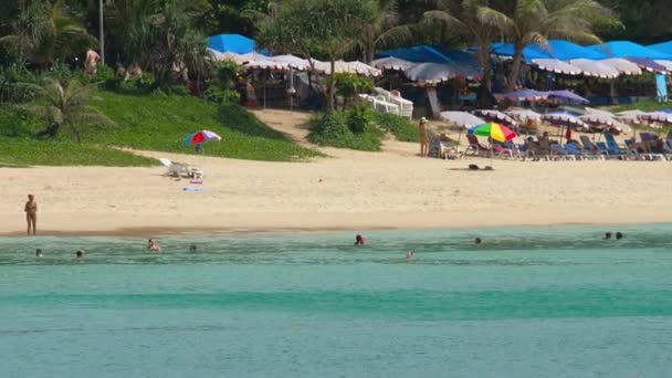 Phuket Tourist Beach Review — Vídeo de Stock
