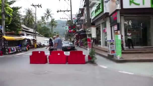 Περπατήστε με το αυτοκίνητο στην Ταϊλάνδη — Αρχείο Βίντεο